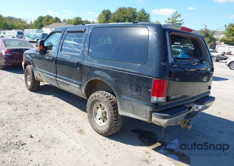 2000 Ford Excursion Xlt из США, поврежденный, VIN 1FMNU41S8YEC18330
